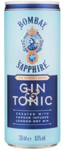 Bombay Gin & Tonic Blik Op=Op (THT 05-24)
