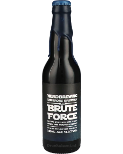 Nerdbrewing Brute Force Imperial Stout With Dark Forest Honey