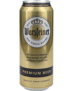 Warsteiner Premium Beer Blik