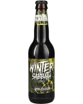 Bliksem Winter Sabbath 2022 Absint Quadrupel OP=OP (Only Online)