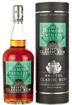 Bristol Classic Rum 2003 Diamond Distillery Demerara Rum