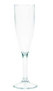 Champagne Glas Hard Plastic