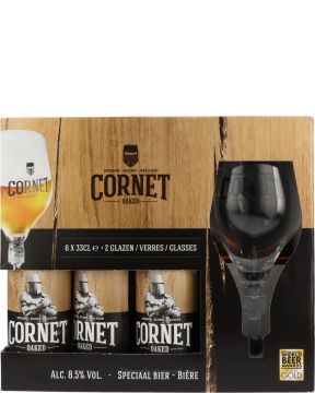 Cornet Bierpakket met Luxe Glazen