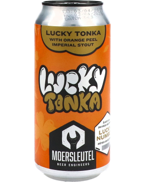 De Moersleutel Lucky Tonka With Orange Peel Imperial Stout