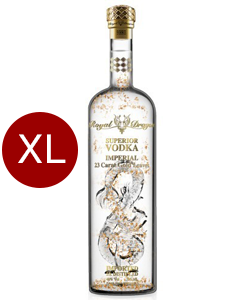 Royal Dragon Superior Vodka 23 Carat Gold Leaves 3L!!!