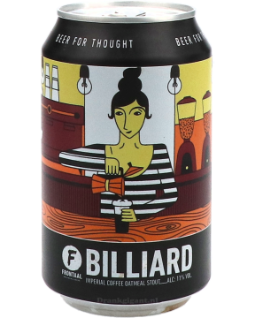 Frontaal Billiard Imperial Coffee Oatmeal Stout