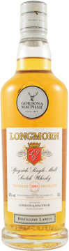 G&M Distillery Labels Longmorn 2005