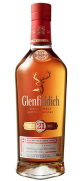 Glenfiddich 21 Years (Etiket schade)