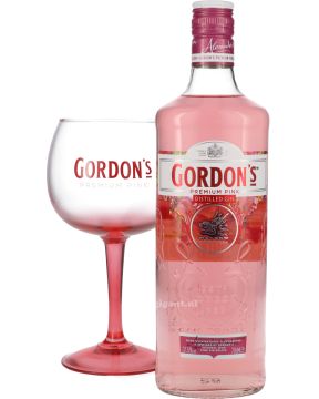 Gordon's Premium Pink + Balloon Glas