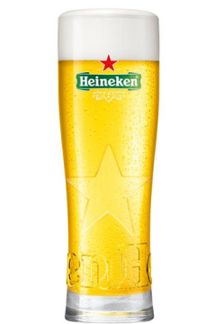 Heineken Star Glas Embossed