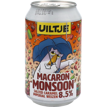 Het Uiltje Macaron Monsoon Salted Caramel Imperial Weizen OP=OP