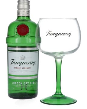 Tanqueray London Dry Gin + Gratis Glas