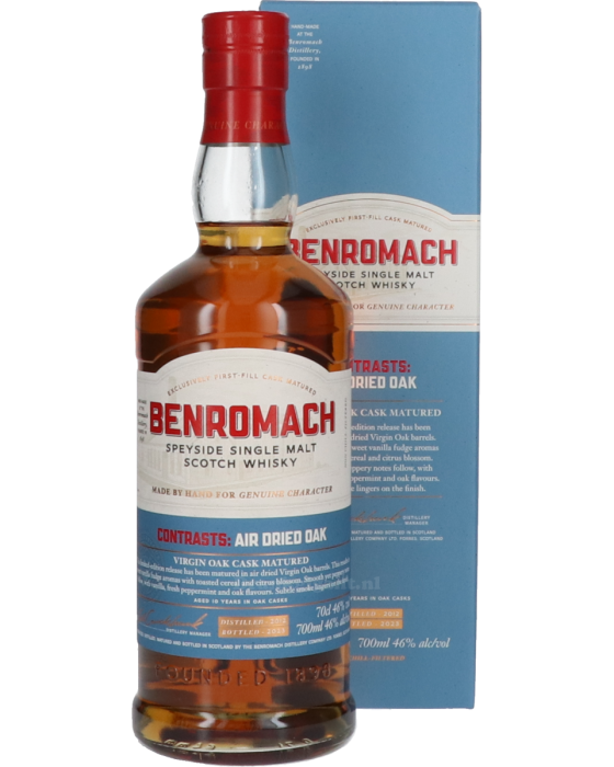 Benromach Contrasts Air Dried Oak 10 Year