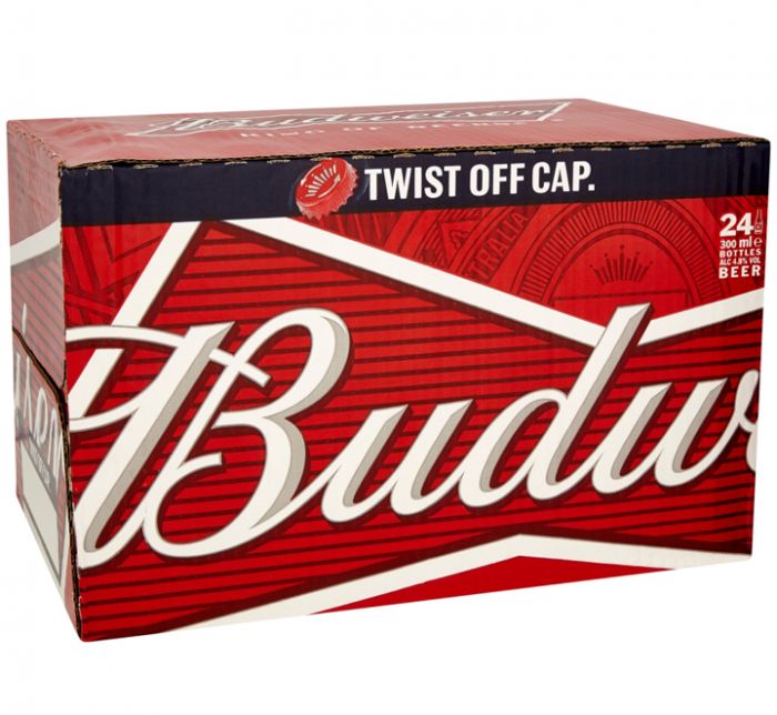 Budweiser Doos 24x33cl (BUD)