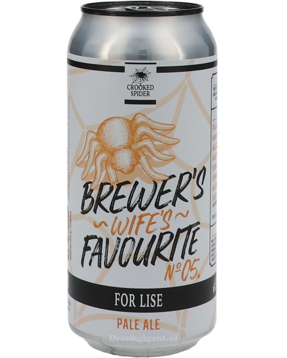 Crooked Spider Brewers Wifes Favourite No.5 For Lise Pale Ale