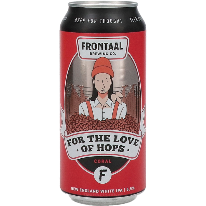 Frontaal For The Love Of Hops Coral New England White IPA