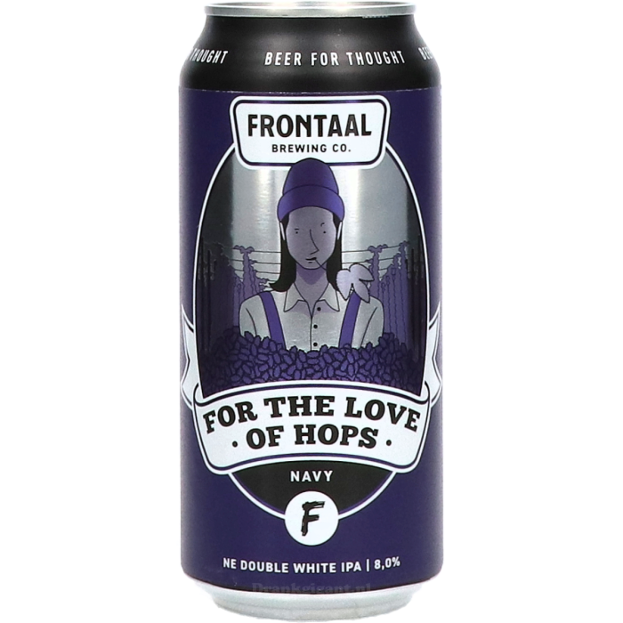 Frontaal For the Love of Hops Navy NEDIPA