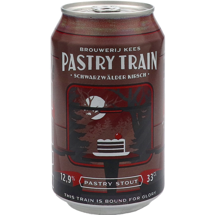 Kees Pastry Train Schwarzwalder Kirsch Pastry Stout