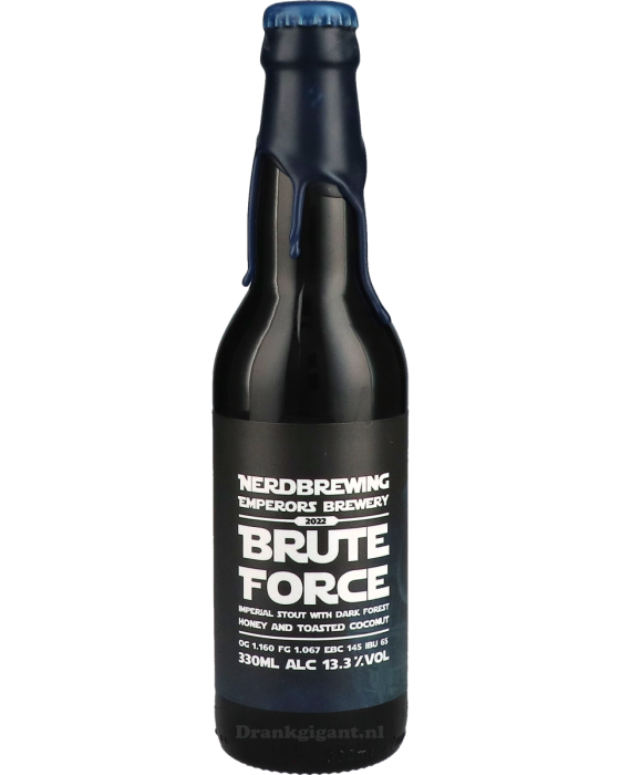 Nerdbrewing Brute Force Imperial Stout With Dark Forest Honey