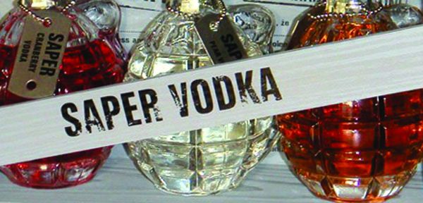 Saper Exclusieve Vodka Grenade