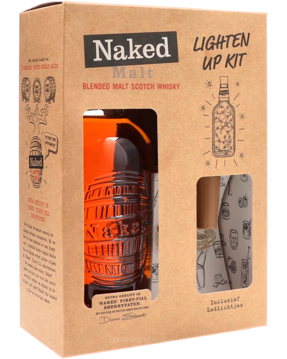 The Naked Grouse Lighten Up Kit Cadeaupakket