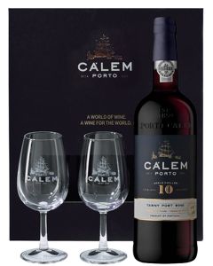 Calem Porto 10 Years Old Port Giftpack