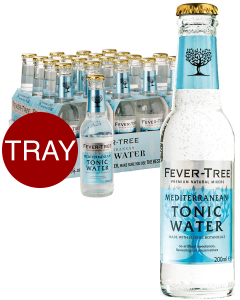 Fever Tree Mediterranean Tonic Tray 24 stuks