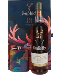 Glenfiddich 18 Years Giftpack Met Zakflacon