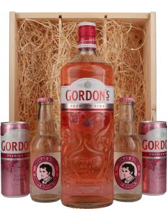 Gordon's Premium Pink Gin & Tonic Set Valentijnsbox