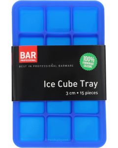 Ice Cube Tray 3 cm 15 pieces Donker Blauw