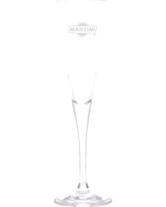 Martini Prosecco Glas Hoog