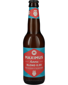 Maximus Aurora Blond Non Alcoholic Op=Op (THT 13-10-03)