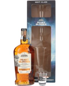 Peaky Blinder Irish Whiskey + Kogel Shot Glas