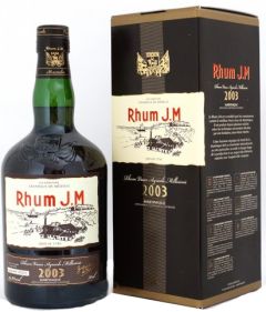 Rhum J.M Vintage 2003