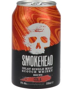 Smokehead Scotch / Cola Blik