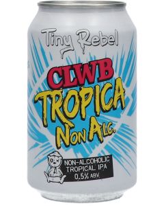 Tiny Rebel CLWB Tropica Non Alc Op=Op (THT 27-01-22)